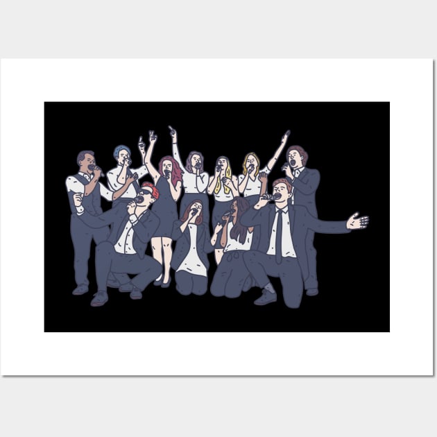 Jazz Choir - Vocal Group - Choir Ensemble Wall Art by DeWinnes